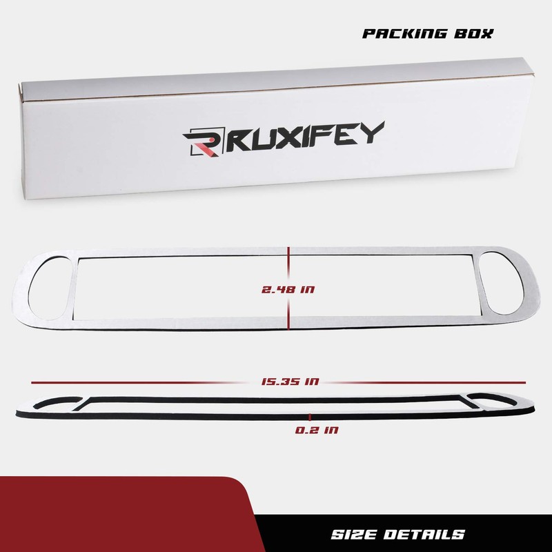 RUXIFEY Single Side 3rd Third Brake Light Gasket Seal Compatible