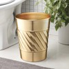 Monarch Abode Metal Bathroom Trash Can – Waste Basket for