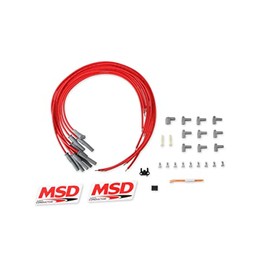 MSD 31189 Super Conductor - Juego de cables de bujía multiángulo, tapa HEI