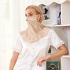 THXSILK Silk Face Cover, Neck Cover, 100% Silk, Highest Grade