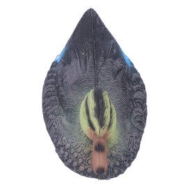 Ausla Simulation Duck Bait Floating Garden Pool Decoration 26*11.5cm for Bait Hunting (Yuanyang Mother)