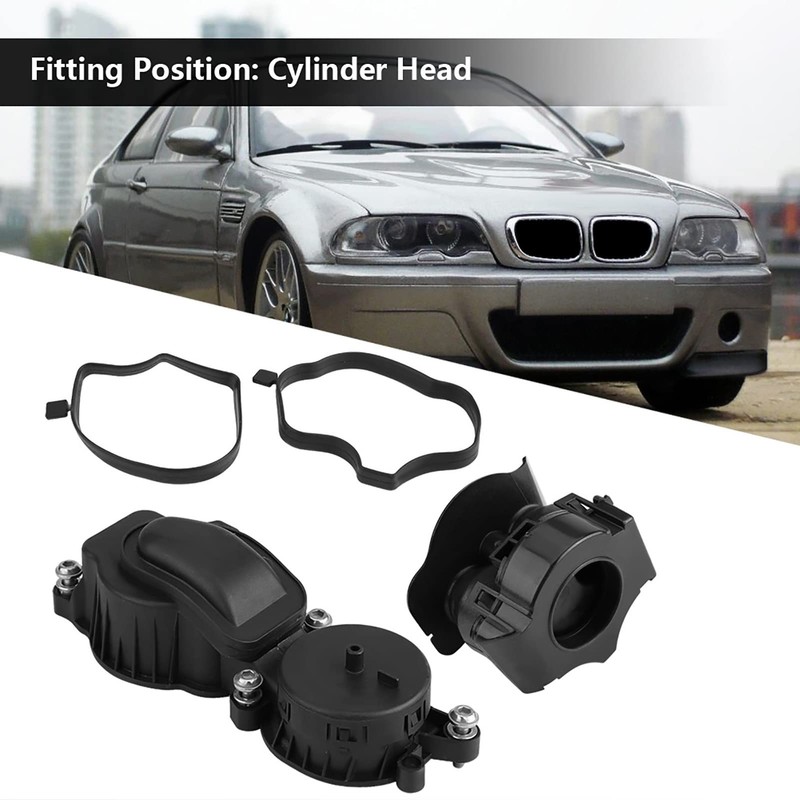 Crankcase Oil Breather Valve Separator for E46 E60 E61 E65