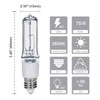 4-Pack JDE11 120V 75W Dimmable Halogen Bulb T4 Mini Candelabra
