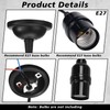 Retisee 20 Pack Hanging Pendant Light Cord Kit Bulk Set