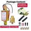 Universal Electric Fuel Pump 5-9 PSI 30GPH 12V DC E8012S