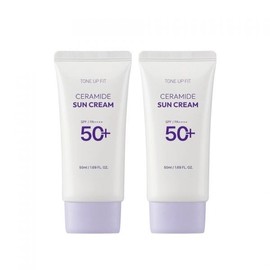 Charmzone Tone Up Fit Ceramide Sun Cream 50ml x 2 / 참존 톤업핏 세라마이드 선크림 50ml x 2
