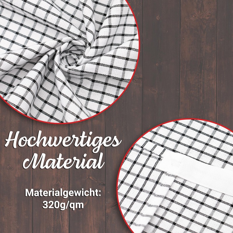 ZOLLNER Cooking Apron 100% Cotton 84 x 100 m 572,