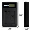 Norifon NP-BN1 LCD USB Charger for Sony Cyber-Shot DSC-T110, DSC-T99,