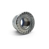 Hippo Hardware M6 (6mm) Flanged Serrated Nyloc Nuts A2 Stainless
