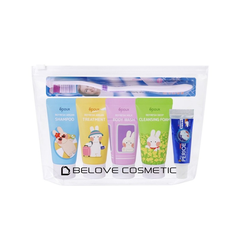 (3 pieces) Epoo Refresh Travel Set 6 Piece Minis. Portable.