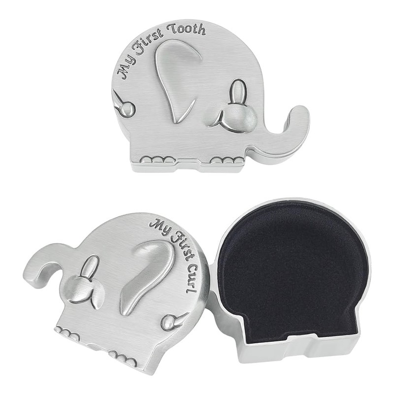 FINGERINSPIRE Set of 2 Memory Boxes First Curl and My