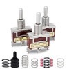Innfeeltech 3 Pcs Momentary Toggle Switch, 10A 125V, 2H-C123 SPDT,