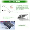 45in Solar Panel Mount Brackets, 1 Set 0 -90° Adjustable