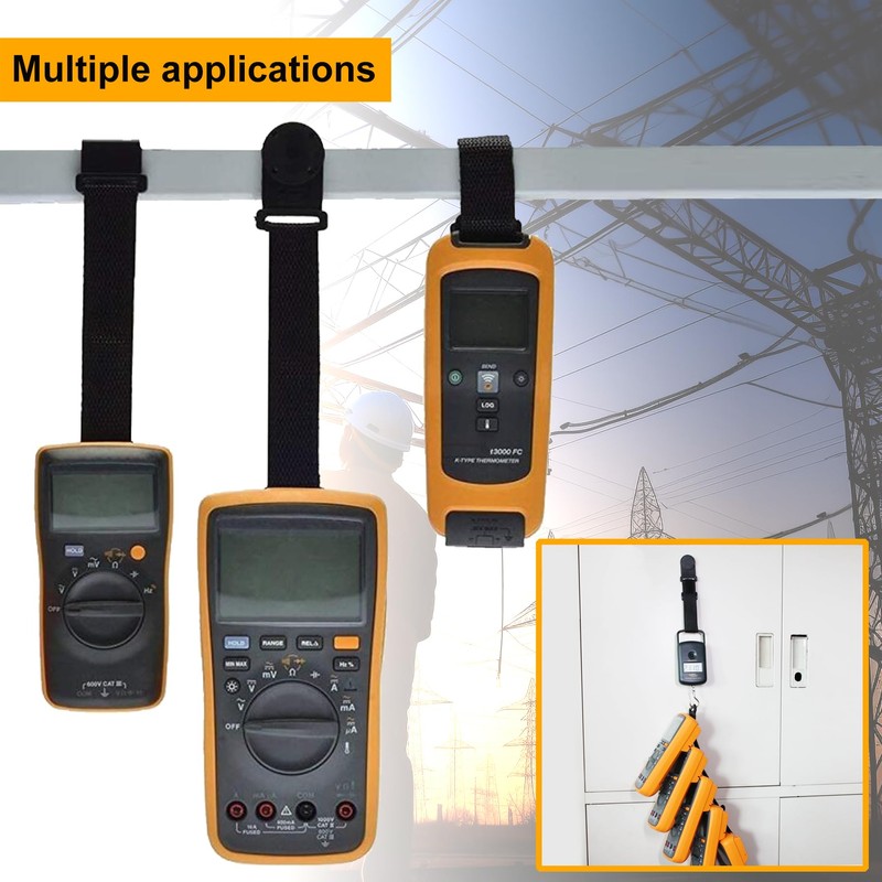 ZIBOO Multimeter Meter Hanging Kit Compatible with Fluke Meters，2 Straps,