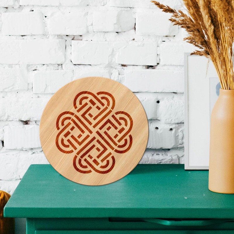 6pcs Wood Burning Stencils, Reusable Symbol Pattern Stencils Runes Stencil