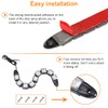 HIPOPY 2Pcs 9 LED Daytime Running Strip Lights DRL Kit,