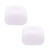 NUODWELL 2 PCS Travel Soap Box Waterproof and Leakproof Square