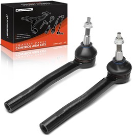 A-Premium 2 x Front Outer Tie Rod Ends, Compatible with Ford Ranger 2019-2020