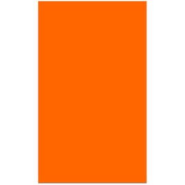 Colonial Cards: 150 Color Cardstock 3" x 5" Index Cards, Bright Orange, Unruled