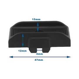 GIONAR 2pcs Magnetic Bit Holder for Dewalt 18V Cordless Drill DCF886 DCF895 DCD996 DCD720 DCD730, Part Number N095778, Bit Holder Set with Screws, for Construction Mechanical Work, Home