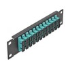 Delock 10 Inch LWL Patch Panel 12 Port SC Duplex