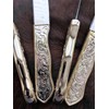 Cowboy Living Western Buckle Stainless Steak Knives (Set of 4)