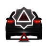 PULI Umbrella Triangular Stop Display Board, Instantly Notifies Emergency Stops