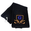 Always Looking Good Golf Towel with Monogrammed Embroidery Initial Letter