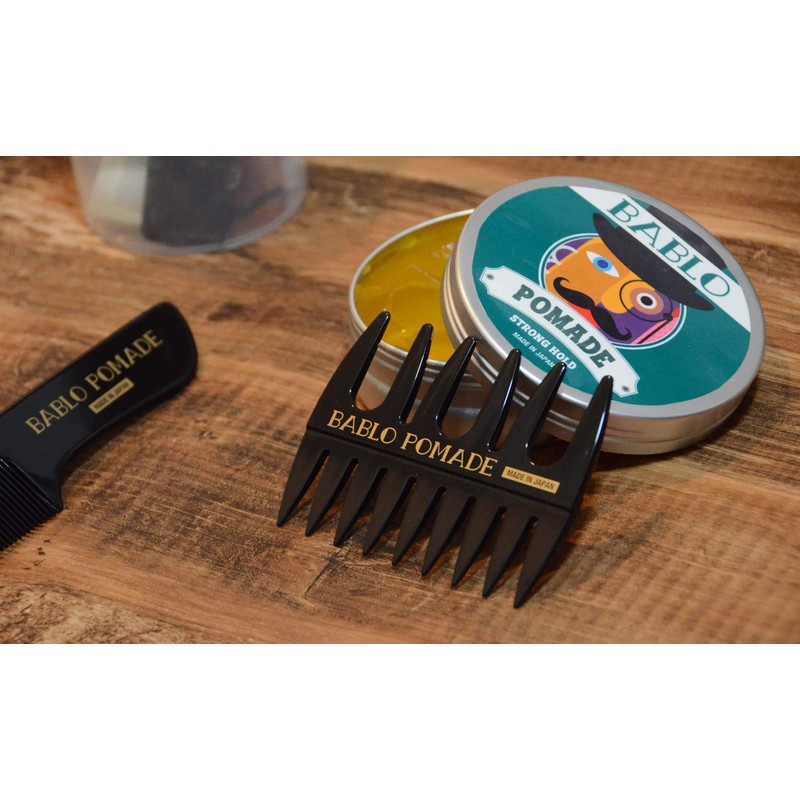 BABLO POMADE Mesh Comb, Original Comb, Set of 2, For