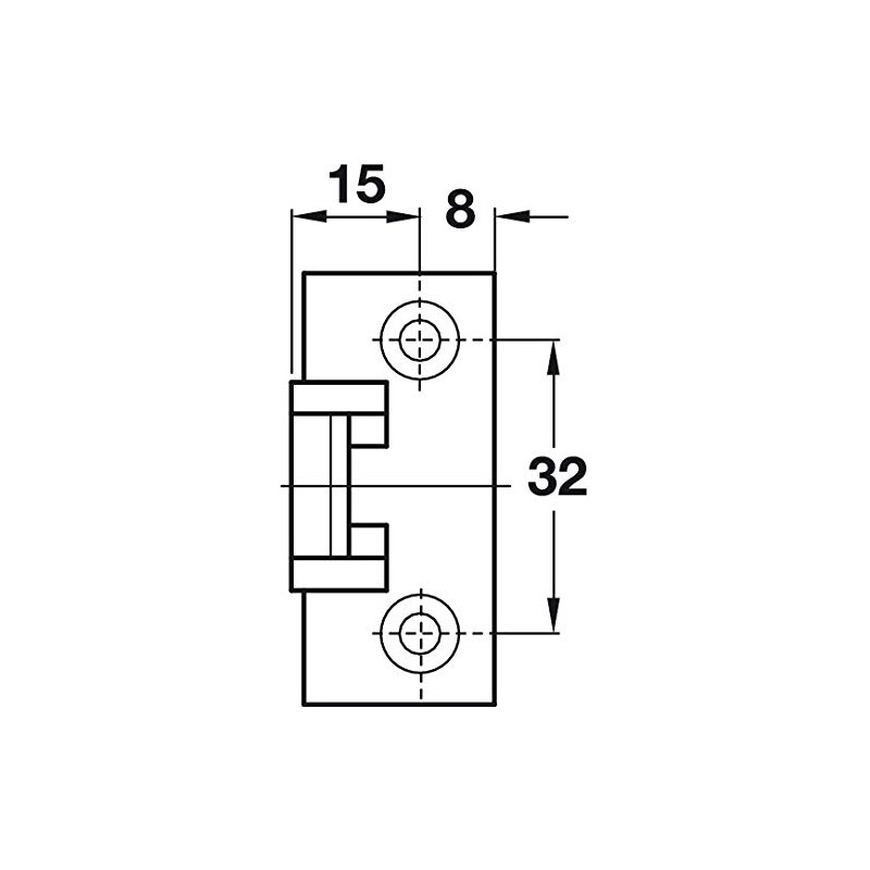 Keku Push in Plinth Fasteners Fittings Press Fit Panel Clips