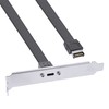 InLine Slot Panel USB Type-C to USB 3.1 Front Panel