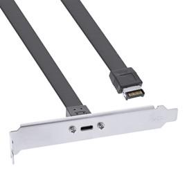 InLine Slot Panel USB Type-C to USB 3.1 Front Panel Key-A Internal, 0.5 m, 33446H