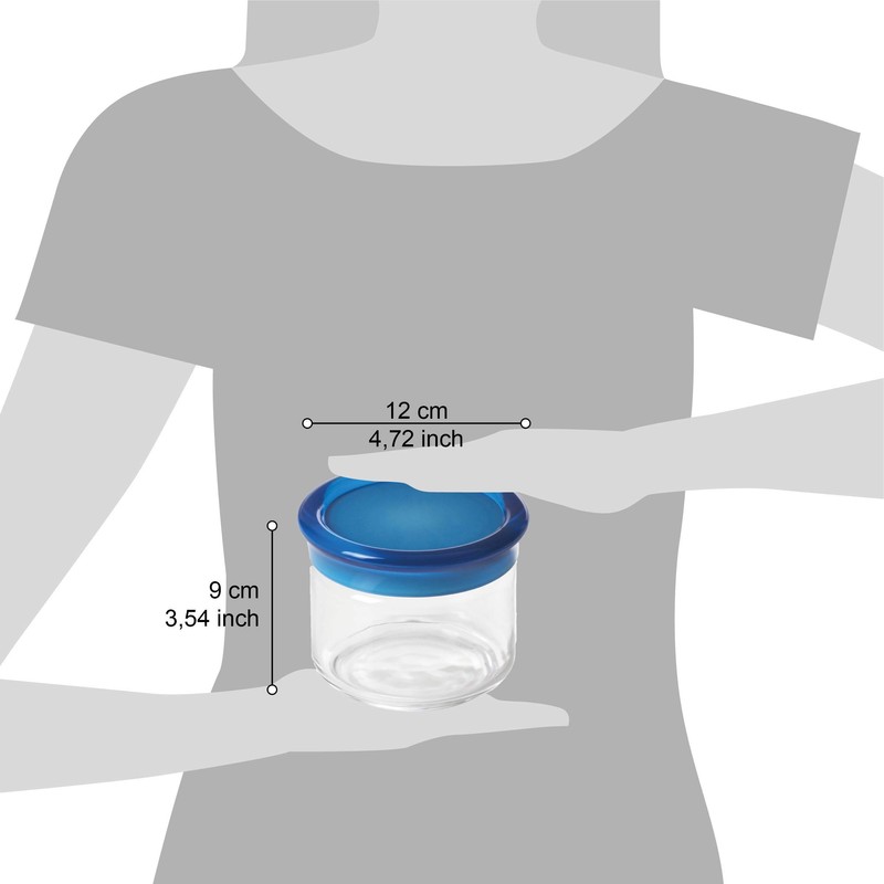 Omada Linea Trendy Design Plastic Container 0.50 L with Snap