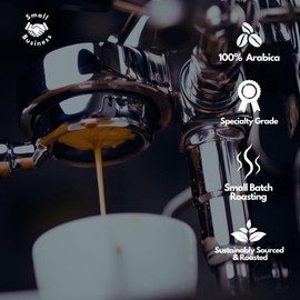 Canopy Point Coffee Canopy Point Coffee Dark Roast | 5lb Bulk Ground Coffee for smooth Cold Brew, French Press, Moka Pot, Pour Over | Non-Toxic Air Roasted French Roast (Ground, 5lbs)