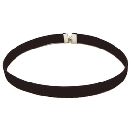 D Plus Arts Choker Velvet, Thin, 0.3 inches (0.9 cm), Men's, Women's, 3 Sizes, Made in Japan, Rayon
