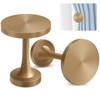 Curtain Holdbacks, Brass Gold Decorative Curtain Tiebacks Hooks Wall Mounted