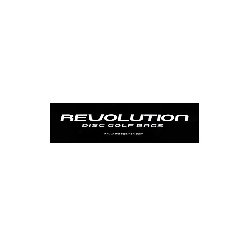 Revolution Disc Golf Bags Logo Bumper Sticker