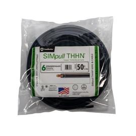 Southwire 50 ft. 6 Green Stranded CU SIMpull THHN Wire