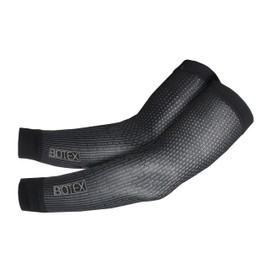 BIOTEX Lightweight Arm Sleeves with Thermal Insulation and Breathability, Ideal for Outdoor Sports, black