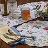 Park Designs Wildflower Scalloped Table Runner - 54" L