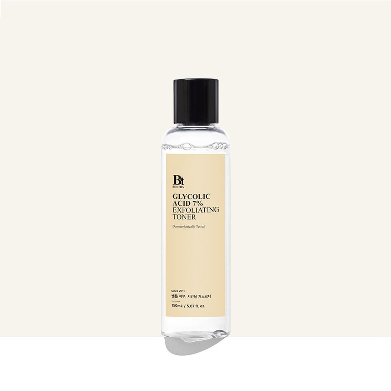 Benton Glycolic Acid 7% Facial Exfoliator 150mL Face Sebum Dissolving
