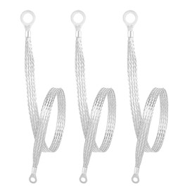 Abeillo 3 PCS Ground Strap Automotive, 20 inch Grounding Straps Universal Tinned Copper Cable Straps with Ring Terminals for Vehicle Cars Engine