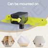 LIZEWEI 2 Pcs Metal Ry-obi 18V Battery Holder/Battery Wall Mount