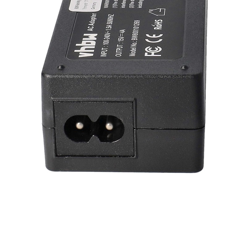 vhbw 1x Power Supply Compatible with Toshiba Satellite 300CDS, 305,