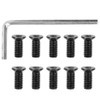 VGEBY Scooter Screw Set, 10Pcs Durable Sturdy Alloy Electric Scooter