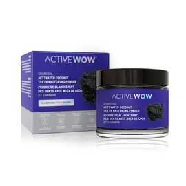 Active Wow Teeth Whitening Charcoal Powder Natural