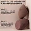 Real Techniques New Nudes Bare Finish Sponge Duo, Beauty Sponges