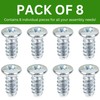 Spare Hardware Parts Wardrobe, Cabinet, Shelf Unit, Desk Screw (Replacement