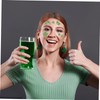 Beavorty 10pcs Patrick's Day Shamrock Face Stickers Irish Festival Decorations