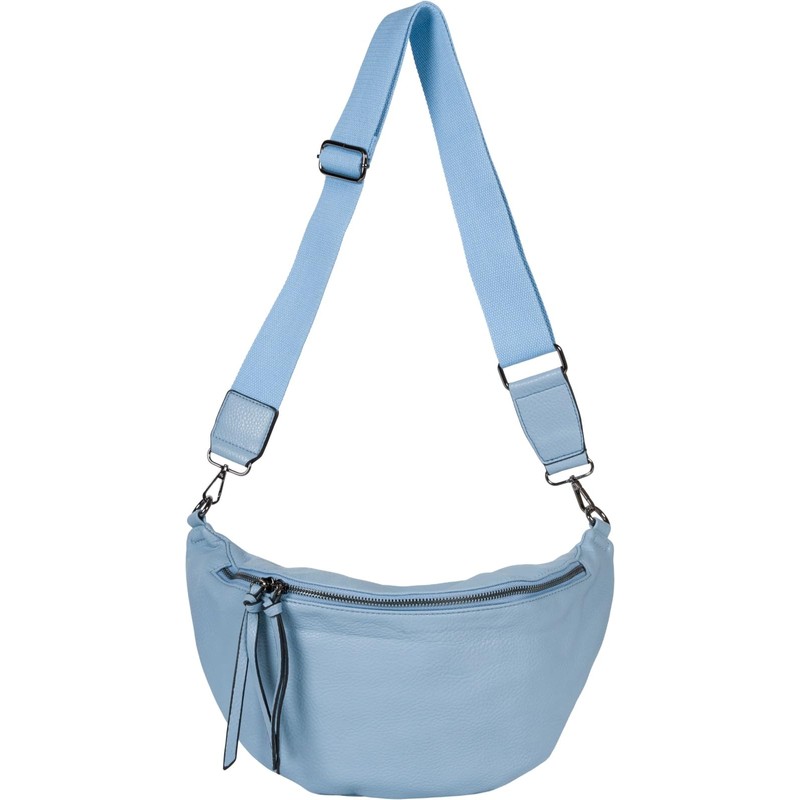 styleBREAKER Women's Half Moon Crossbody Shoulder Bag, Removable Adjustable Shoulder